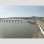 旧吉野川 長岸橋左岸箇所 左岸6k4付近のライブカメラ|徳島県松茂町のサムネイル