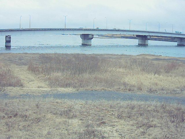 馬淵川 八戸 0.0k左岸（河口）のライブカメラ|青森県八戸市のサムネイル
