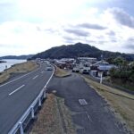 中筋川 右岸0k0四万十市実崎のライブカメラ|高知県四万十市のサムネイル