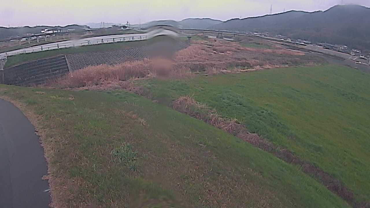 小田川 左岸 6k400のライブカメラ|岡山県倉敷市のサムネイル