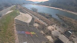 広島県広島市 太田川 左岸 18.4kmのライブカメラ