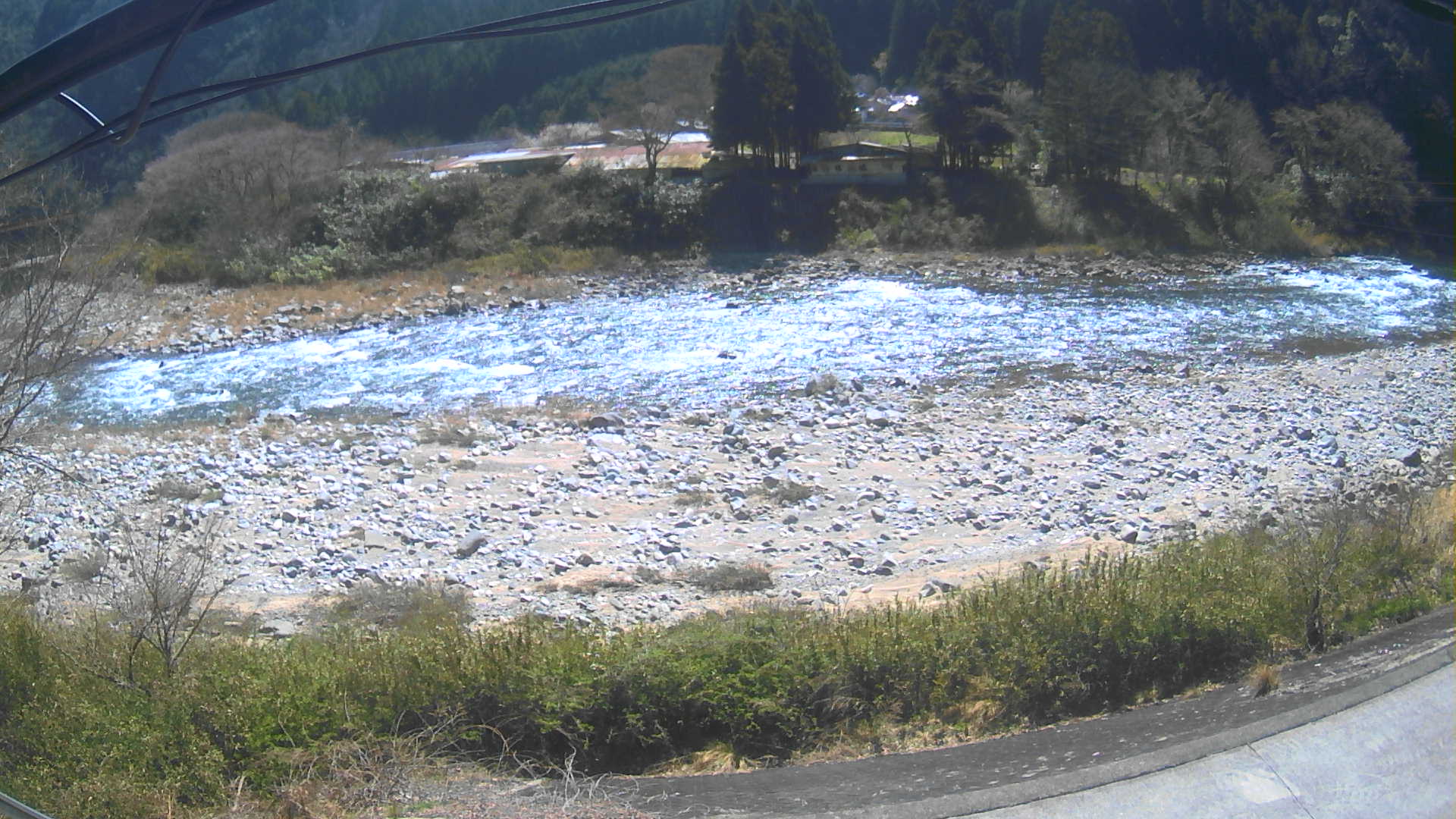 太田川 左岸 40.4kmのライブカメラ|広島県安芸太田町のサムネイル