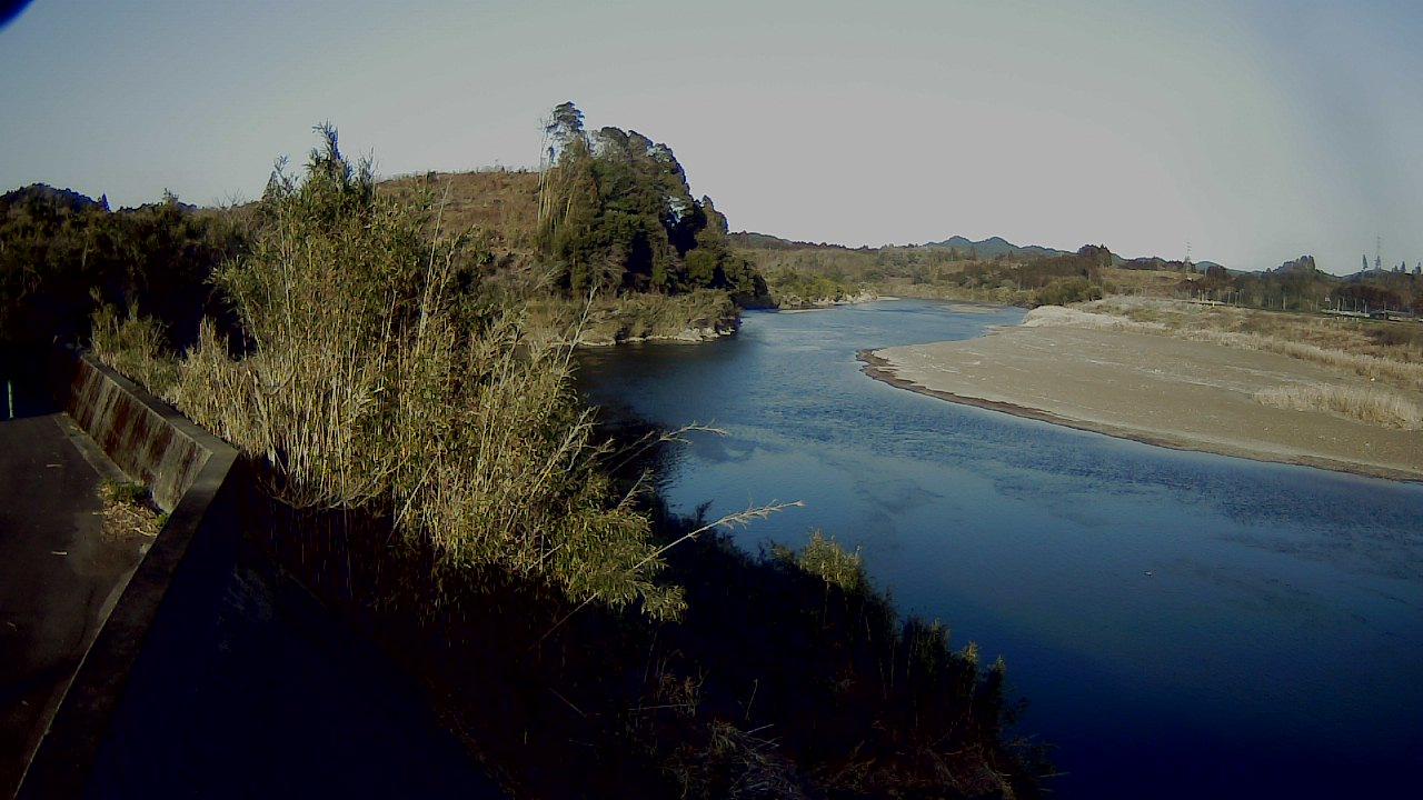 大淀川 54k000都城市高崎町縄瀬のライブカメラ|宮崎県都城市のサムネイル