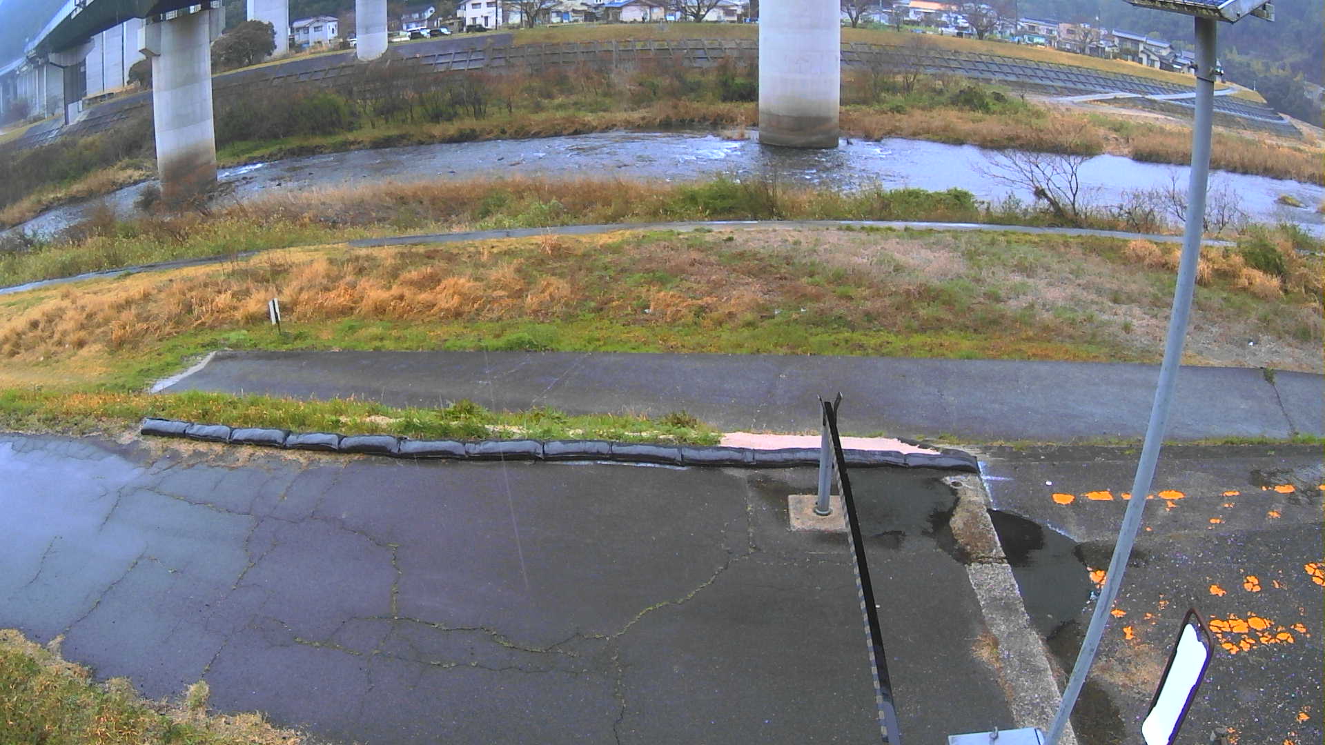 小瀬川 左岸 7.4kmのライブカメラ|広島県大竹市のサムネイル