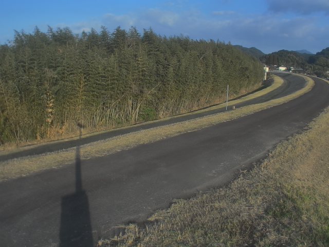川内川 28k200倉野第二樋管のライブカメラ|鹿児島県薩摩川内市のサムネイル