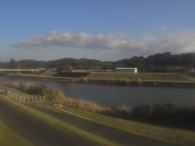 川内川 45k200神子橋のライブカメラ|鹿児島県さつま町のサムネイル