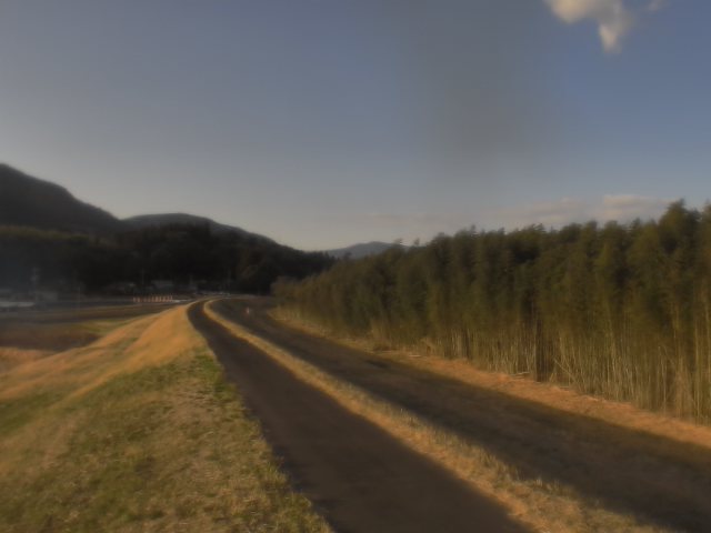 川内川 98k200鶴丸水門のライブカメラ|鹿児島県湧水町のサムネイル