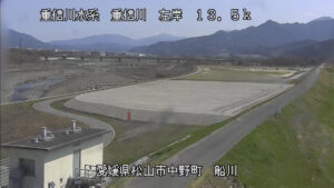 愛媛県松山市 重信川 左岸13k5 松山市 船川のライブカメラ