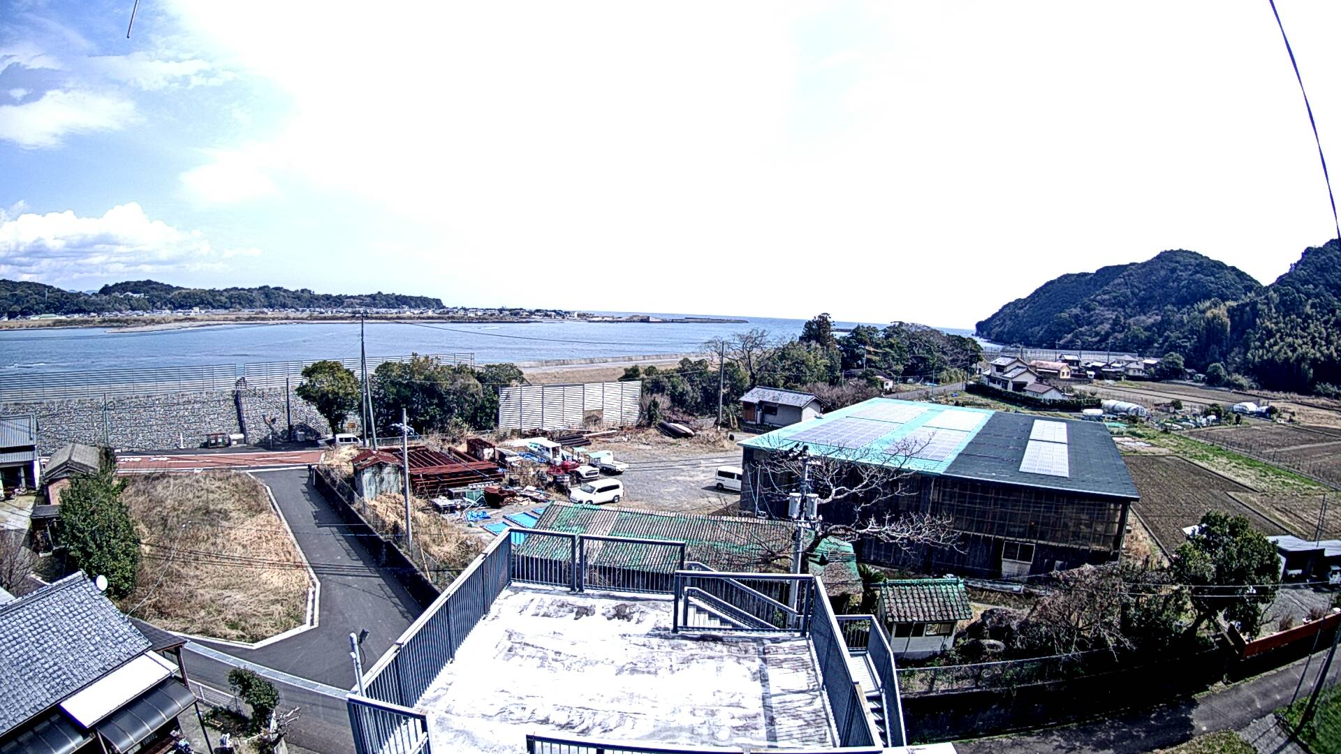 四万十川 右岸0k8四万十市初崎のライブカメラ|高知県四万十市のサムネイル