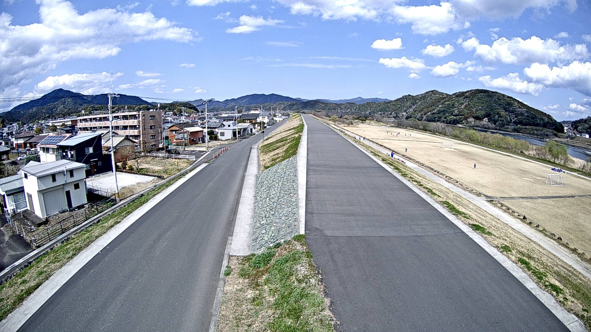 四万十川 右岸9k6四万十市渡川のライブカメラ|高知県四万十市のサムネイル