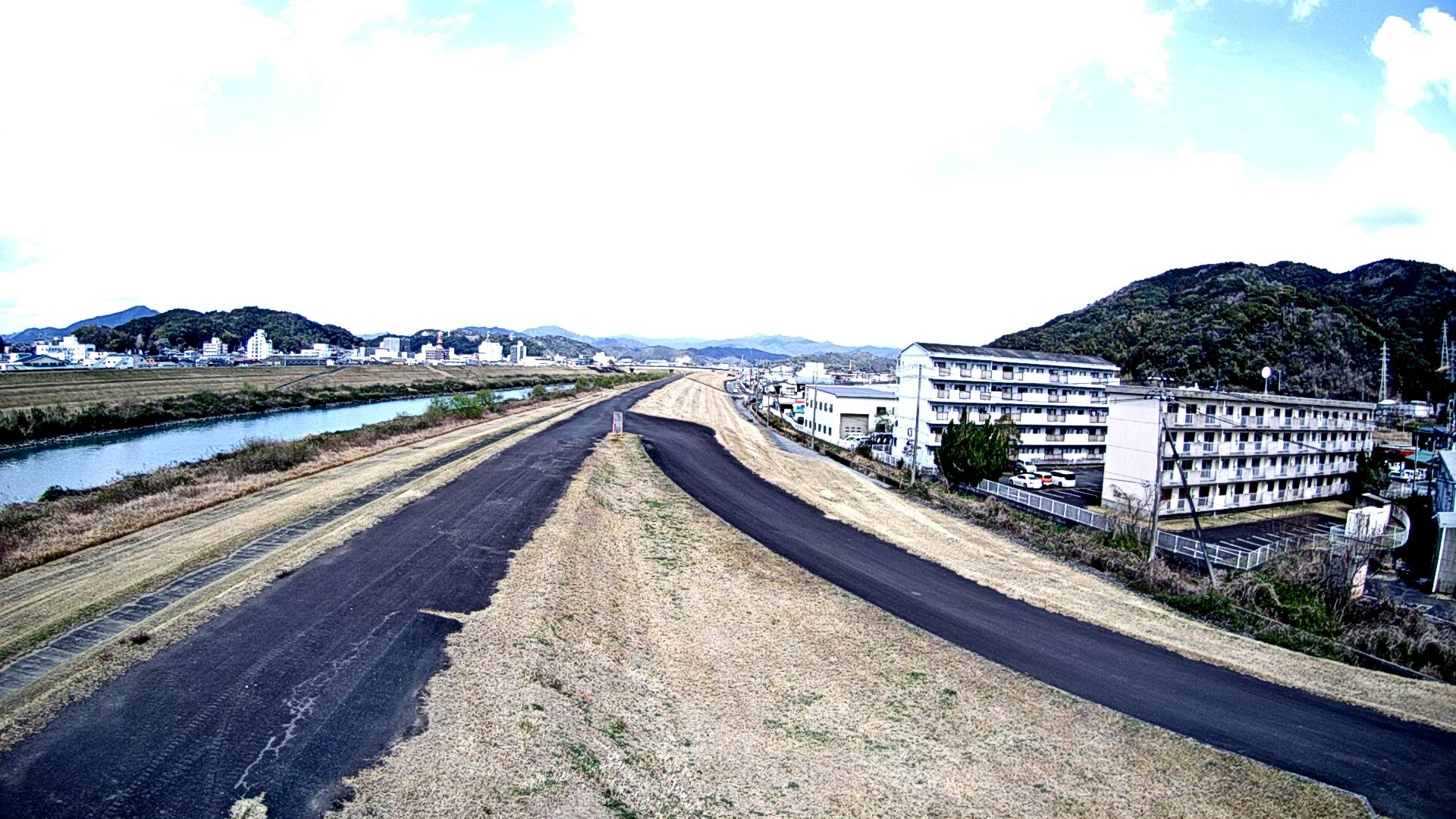 後川 左岸0k4四万十市古津賀のライブカメラ|高知県四万十市のサムネイル
