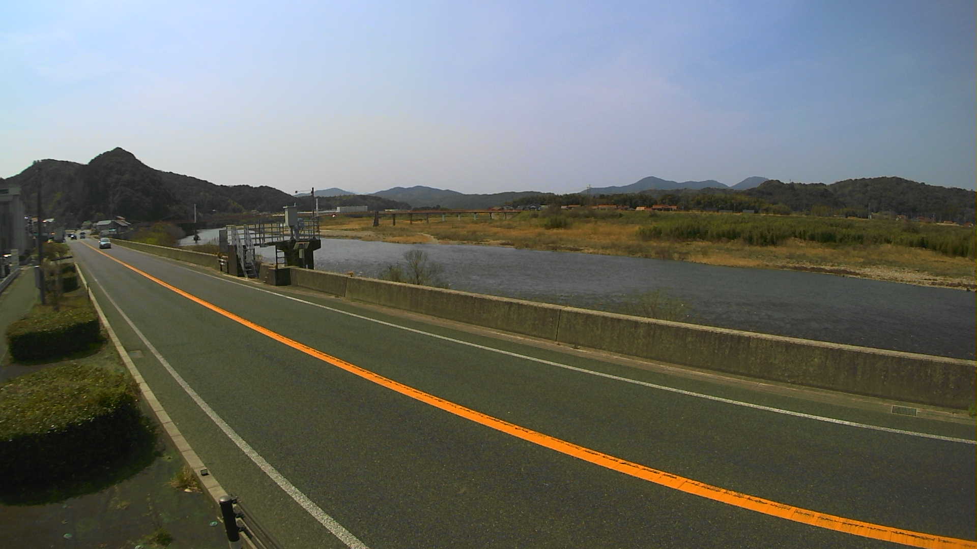 高津川 右岸 奥田6.0kのライブカメラ|島根県益田市のサムネイル