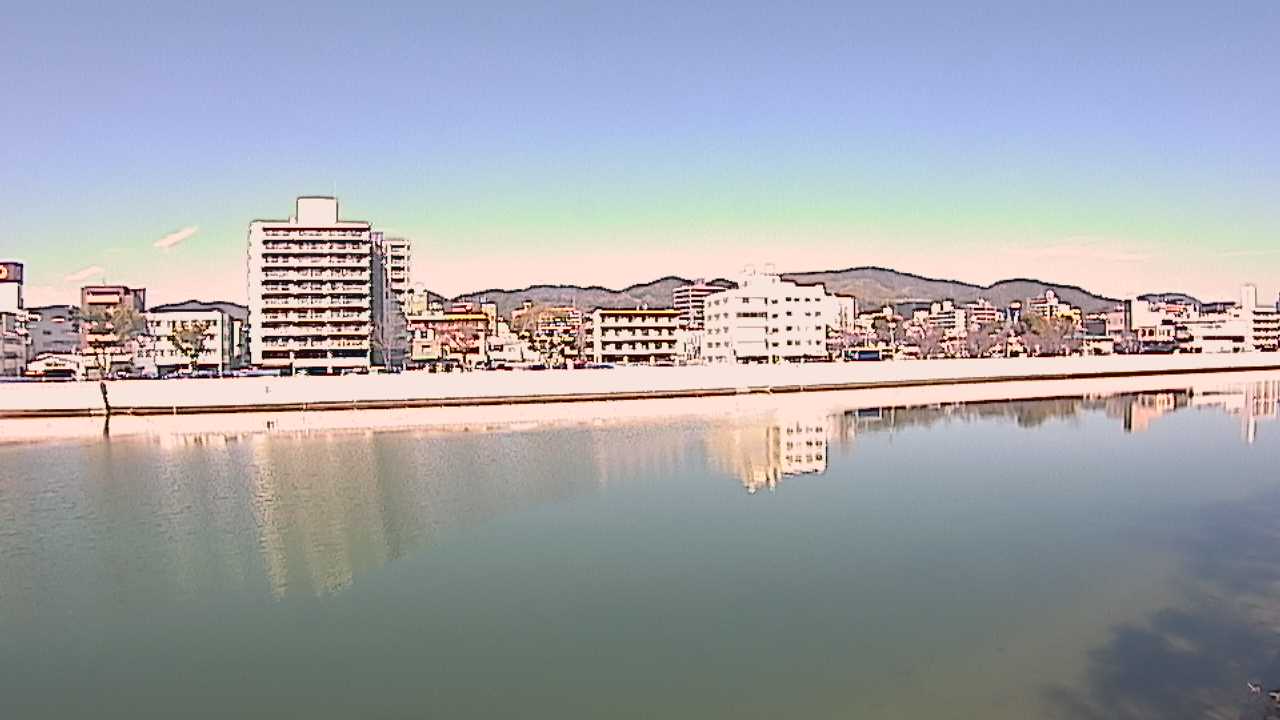 天満川 左岸 3.1kmのライブカメラ|広島県広島市のサムネイル