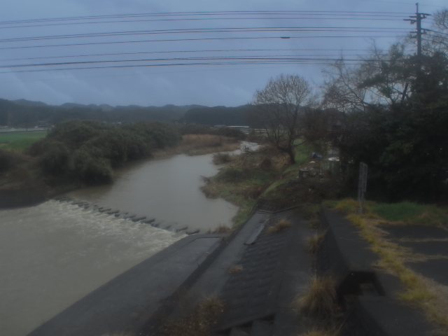 牛津川 22k300L道祖元第2樋管のライブカメラ|佐賀県多久市のサムネイル