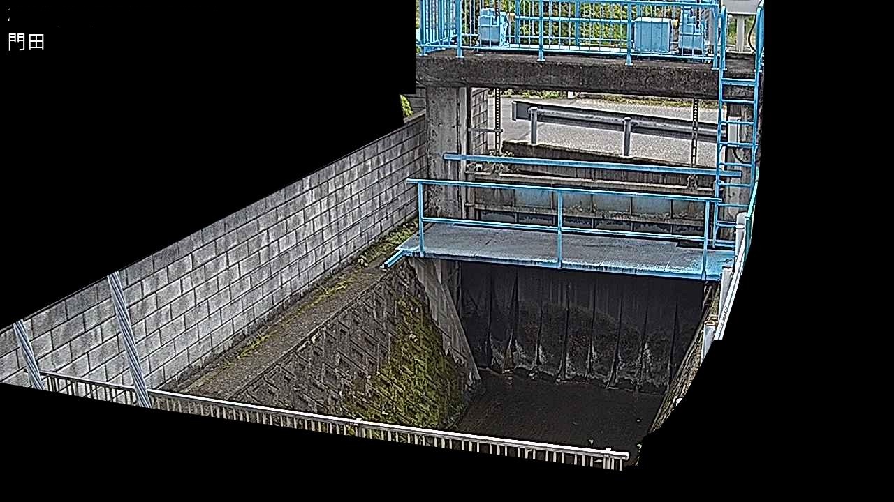 坊城川 門田井堰のライブカメラ|奈良県橿原市のサムネイル