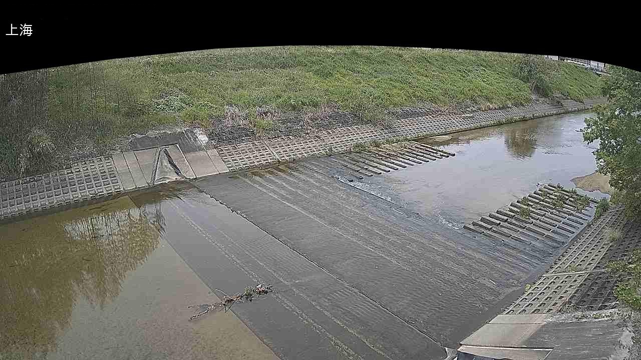 曽我川 上海井堰のライブカメラ|奈良県橿原市のサムネイル