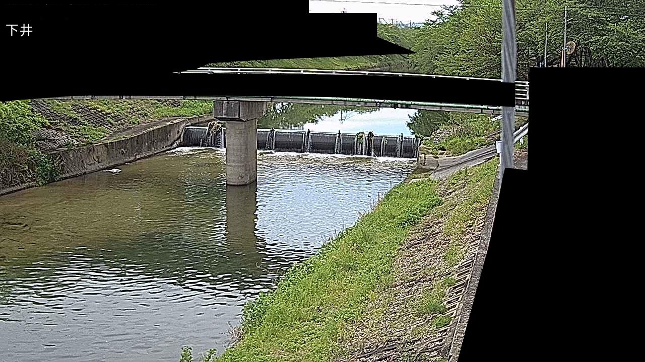 曽我川 下井井堰のライブカメラ|奈良県橿原市のサムネイル