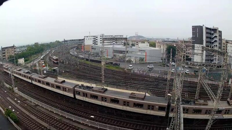 近鉄奈良・橿原線・大和西大寺駅付近のライブカメラ|奈良県奈良市のサムネイル