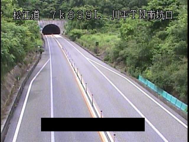 松江自動車道 川平トンネル南坑口のライブカメラ|広島県庄原市のサムネイル