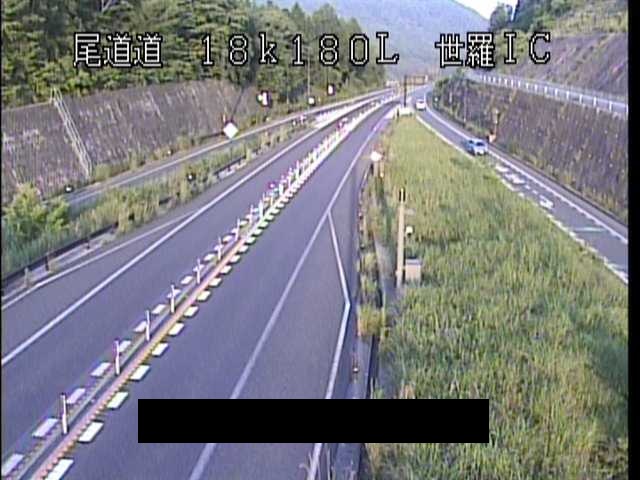 尾道自動車道 世羅インターチェンジのライブカメラ|広島県世羅町のサムネイル