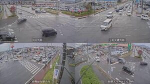 群馬県吉岡町 群馬県道15号 大松交差点のライブカメラ