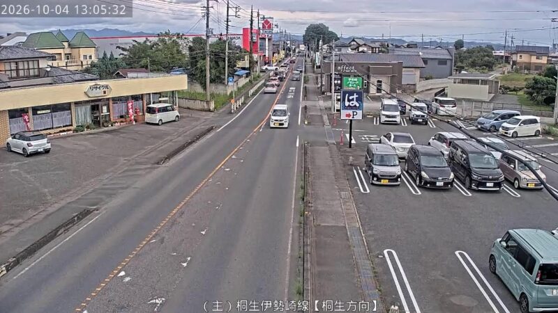 群馬県道68号 あずま跨道橋交差点東のライブカメラ|群馬県伊勢崎市のサムネイル